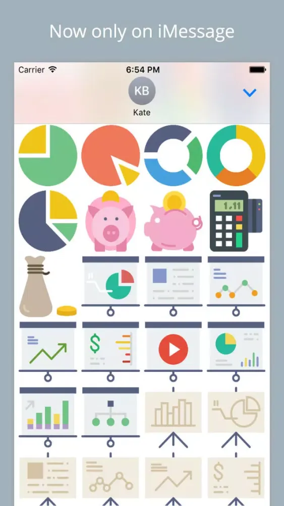 Businessy - Business stickers for iMessage スクリーンショット