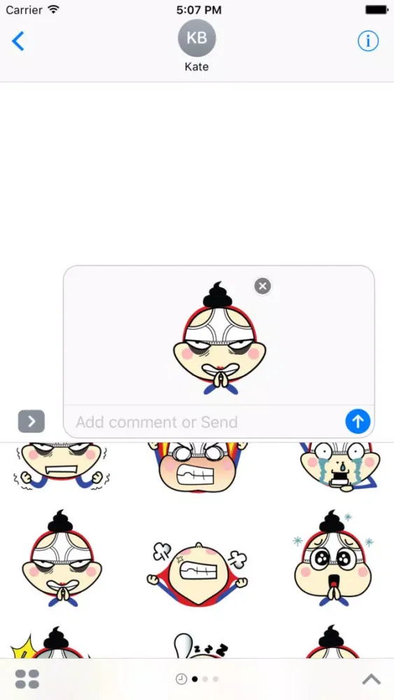 Mr. Underpants Stickers Screenshots