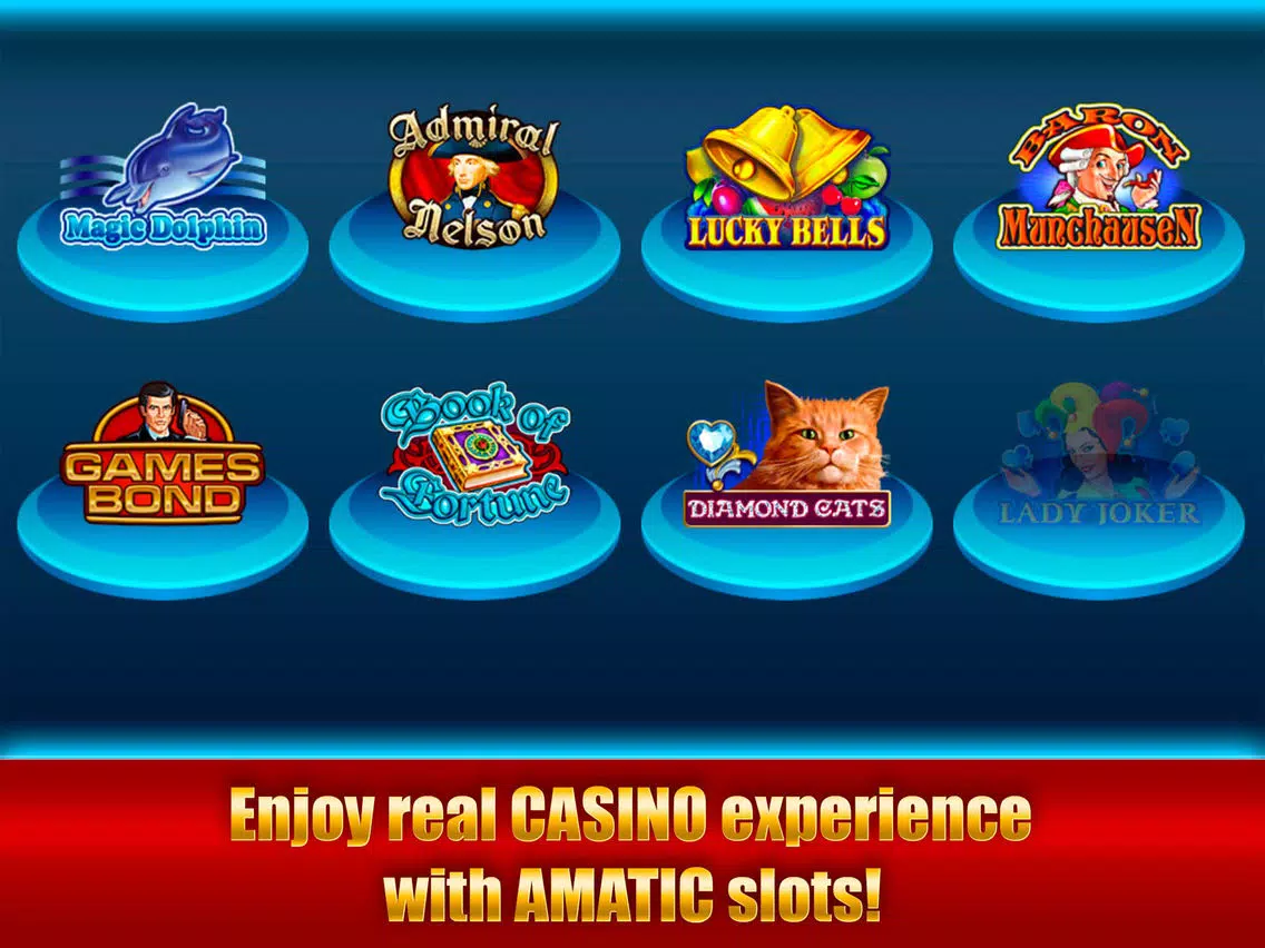 Slot-Amatic: real casino FREE slots machine games iPad  स्क्रीनशॉट