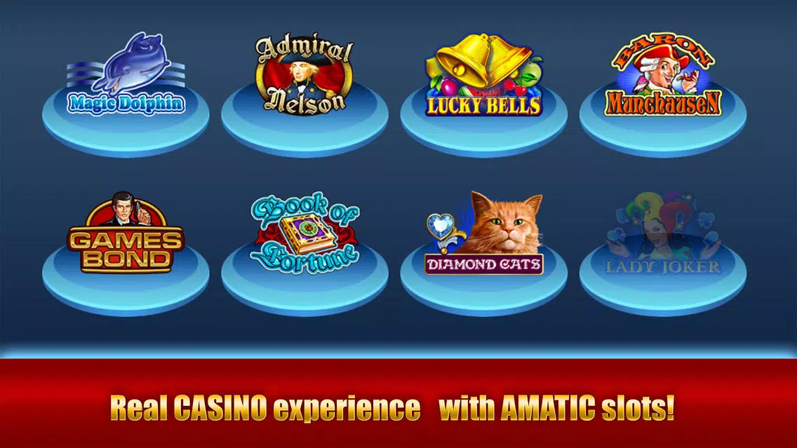 Slot-Amatic: real casino FREE slots machine games स्क्रीनशॉट