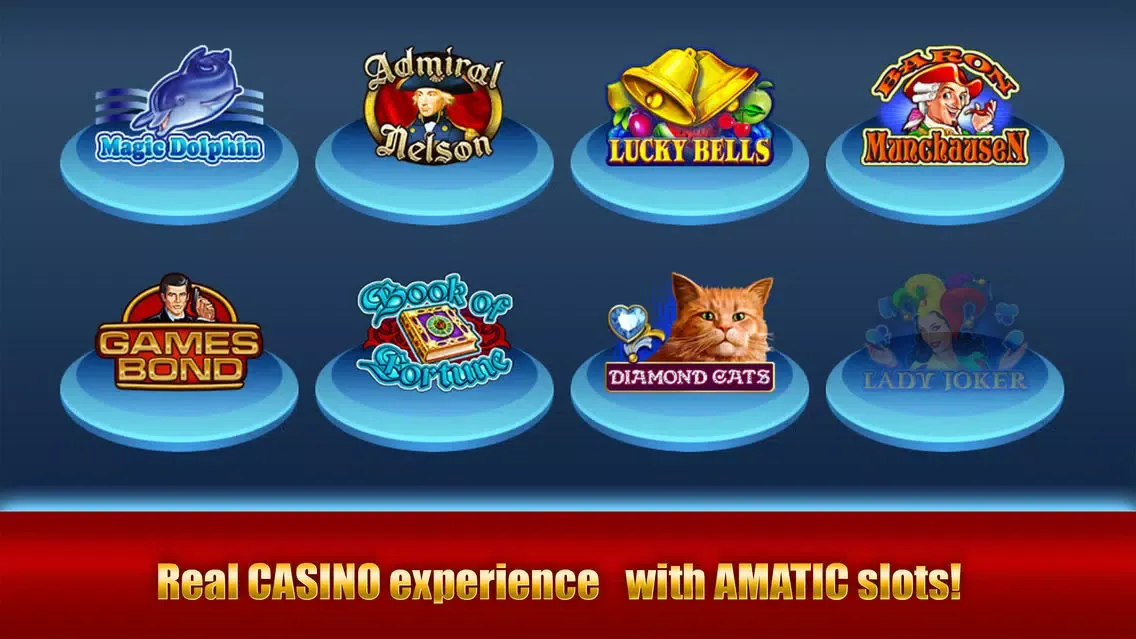 Ảnh chụp màn hình của Slot-Amatic: real casino FREE slots machine games