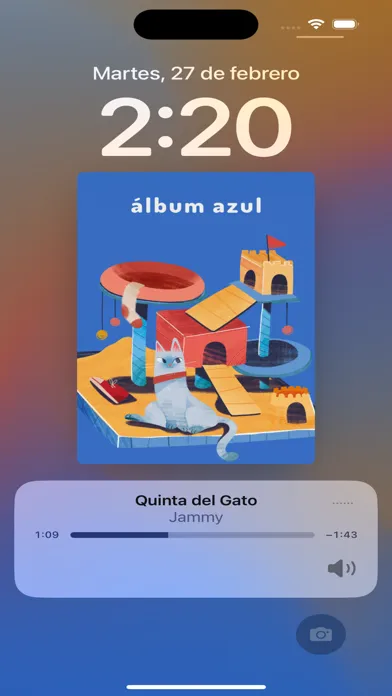 Capturas de tela do Jammy Music