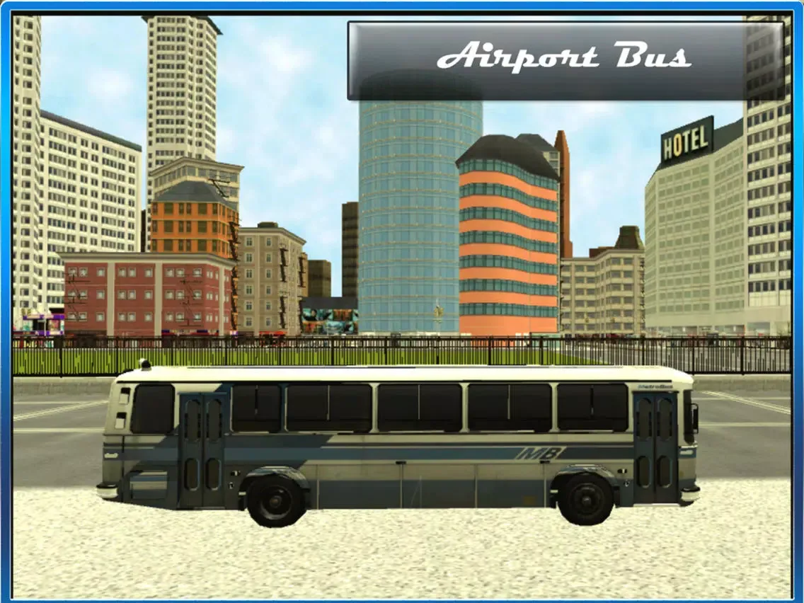 AirPort Bus Driving : Free City Parking & Best Pro Simulator 2016 iPad Screenshots
