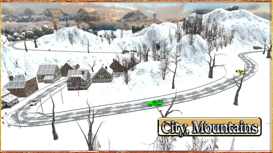 Car Driving 3D : Free Snow Hill Landscape Simulator 2016 স্ক্রিনশট
