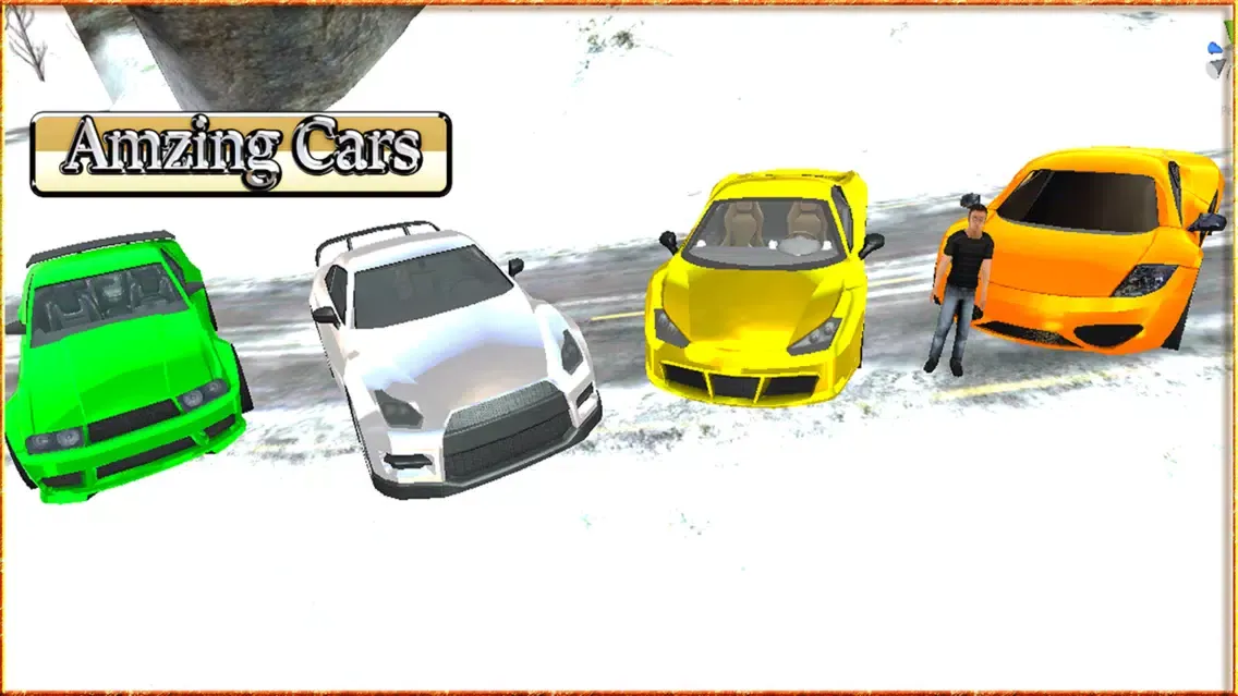 Car Driving 3D : Free Snow Hill Landscape Simulator 2016 স্ক্রিনশট