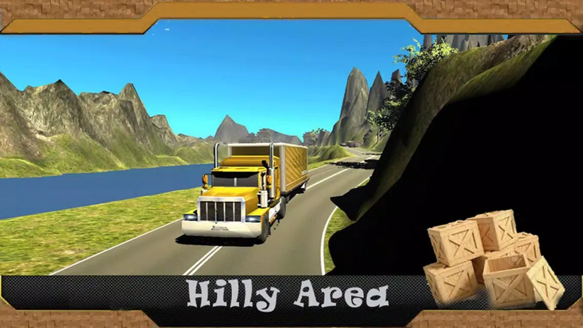 Cargo Truck Drive : Transport Fun Free Goods Game سکرین شاٹس