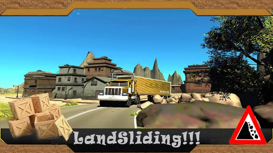 Cargo Truck Drive : Transport Fun Free Goods Game سکرین شاٹس