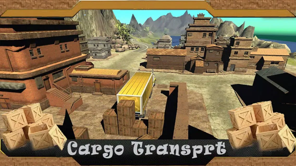 Cargo Truck Drive : Transport Fun Free Goods Game سکرین شاٹس