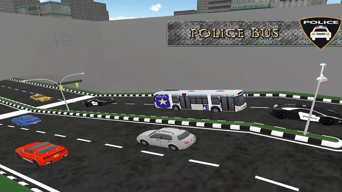 Zrzuty ekranu 911 Emergency Police Bus Drive: Free Play Game Sim