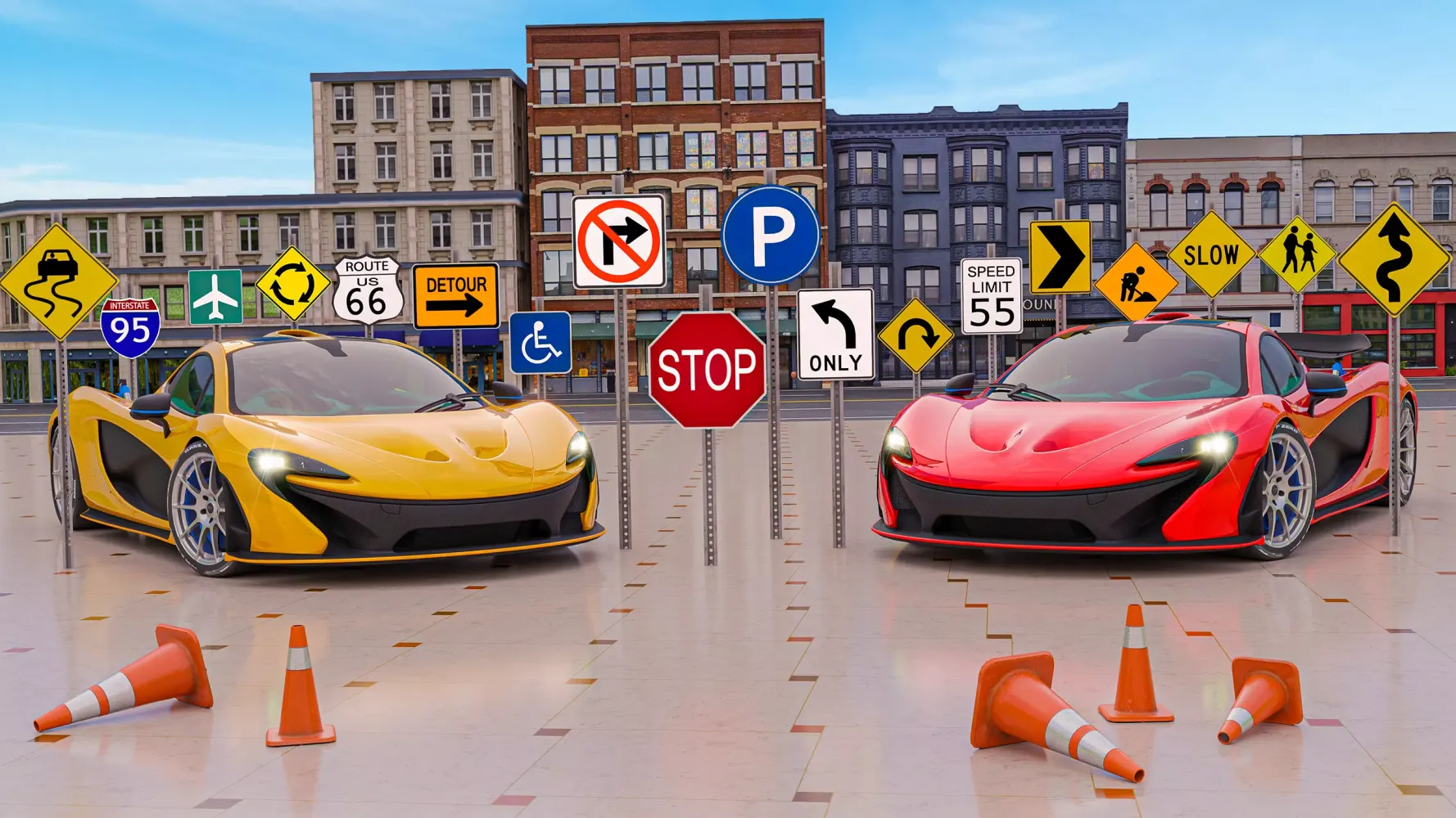 Car Games : Driving School Sim Screenshots