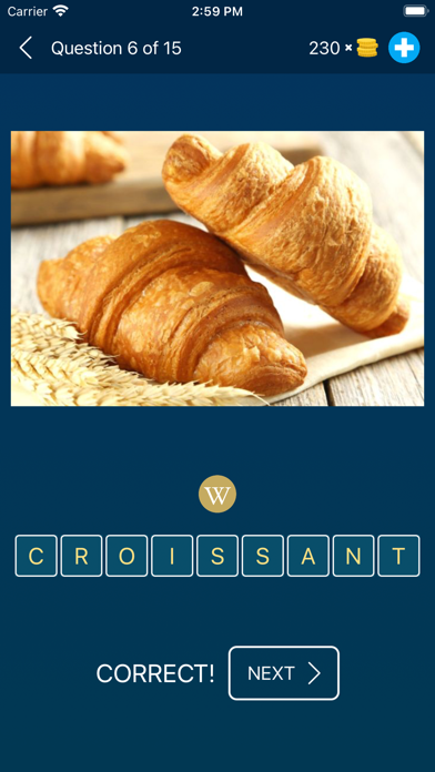 Food Quiz: Guess the Food سکرین شاٹس