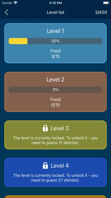 Food Quiz: Guess the Food應用截圖