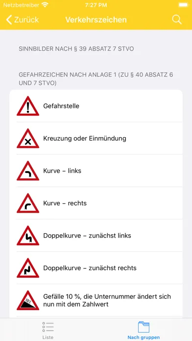 Verkehrszeichen in Deutschland Screenshots
