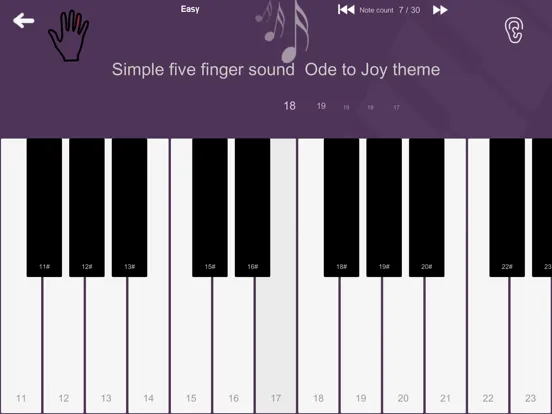 Screenshot di Easy Piano learning iPad 