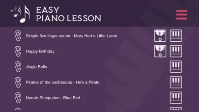 Screenshot di Easy Piano learning