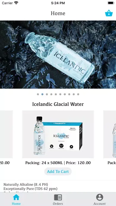 Icelandic Glacial Water 스크린샷