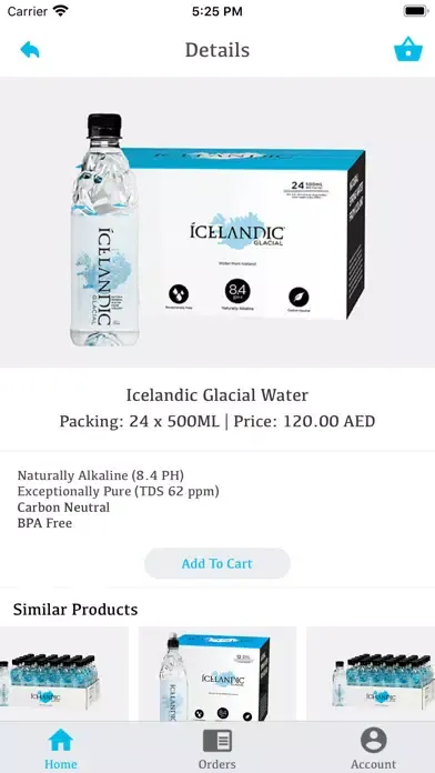 Icelandic Glacial Water 스크린샷