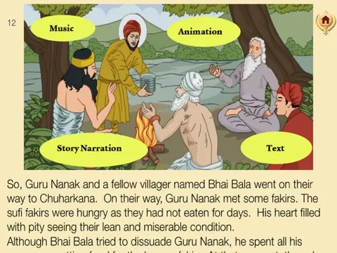 Zrzuty ekranu Guru Nanak Dev Ji - The founder of Sikhism iPad 