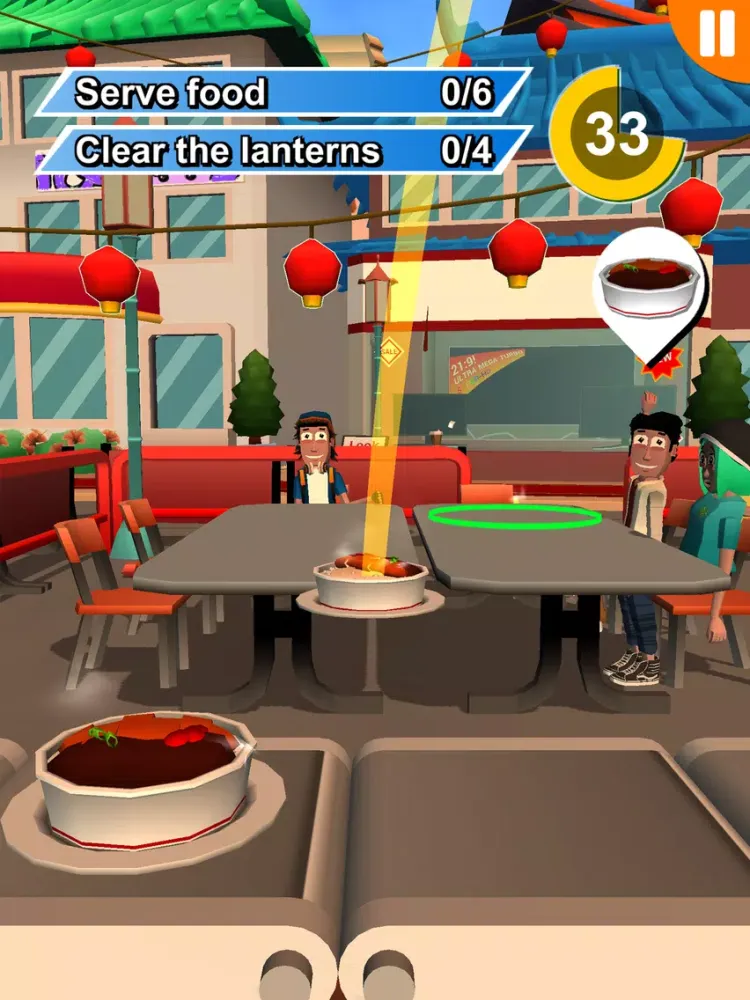 Lazy Waiter! iPad  Screenshots