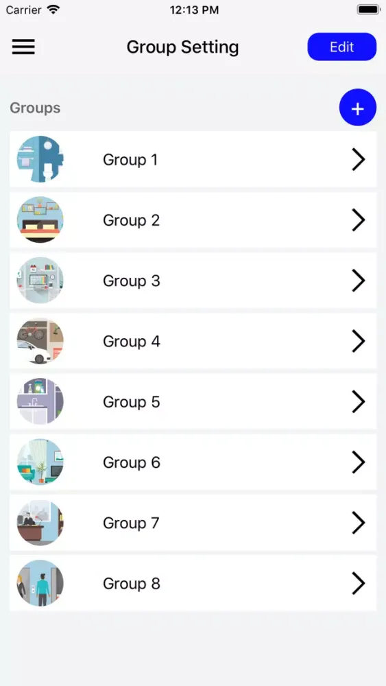 iGuzzini Smart Light Control Ekran Görüntüleri
