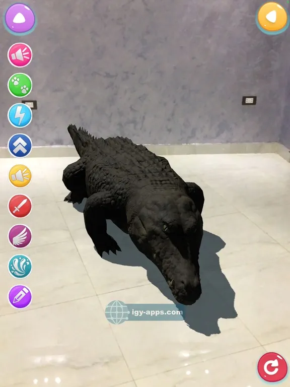 ภาพหน้าจอของ AR for Kids Animals Dinosaurs iPad 