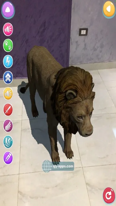 ภาพหน้าจอของ AR for Kids Animals Dinosaurs
