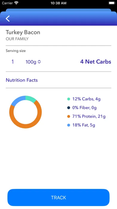 Carbs to Go! Screenshots