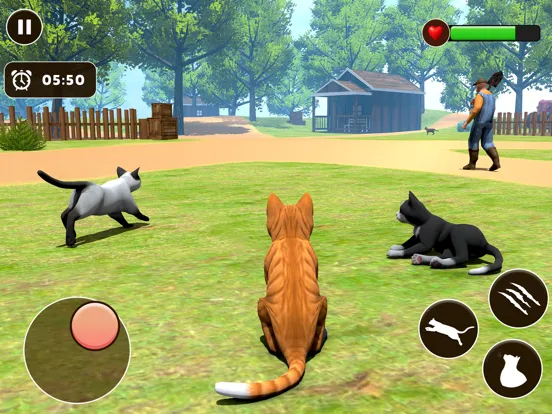 Cute Cat Life Simulator Game iPad  Screenshots