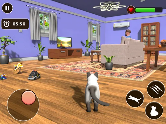Cute Cat Life Simulator Game iPad  Screenshots