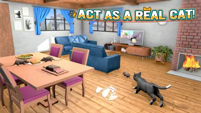 Cute Cat Life Simulator Game Screenshots
