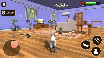 Cute Cat Life Simulator Game Screenshots