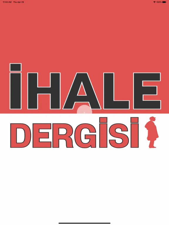 Zrzuty ekranu İhale Dergisi Mobil Uygulama iPad 