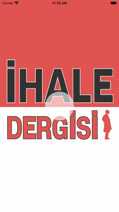 Zrzuty ekranu İhale Dergisi Mobil Uygulama
