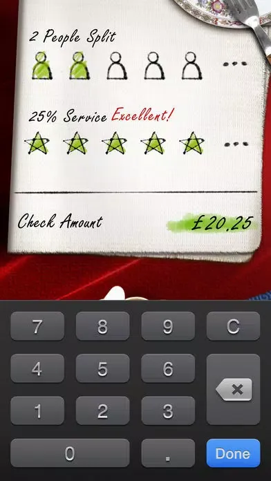 iHandy Tip Calculator سکرین شاٹس