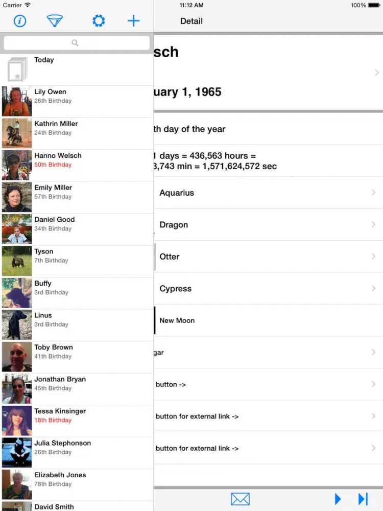 iDay for iPad iPad  স্ক্রিনশট