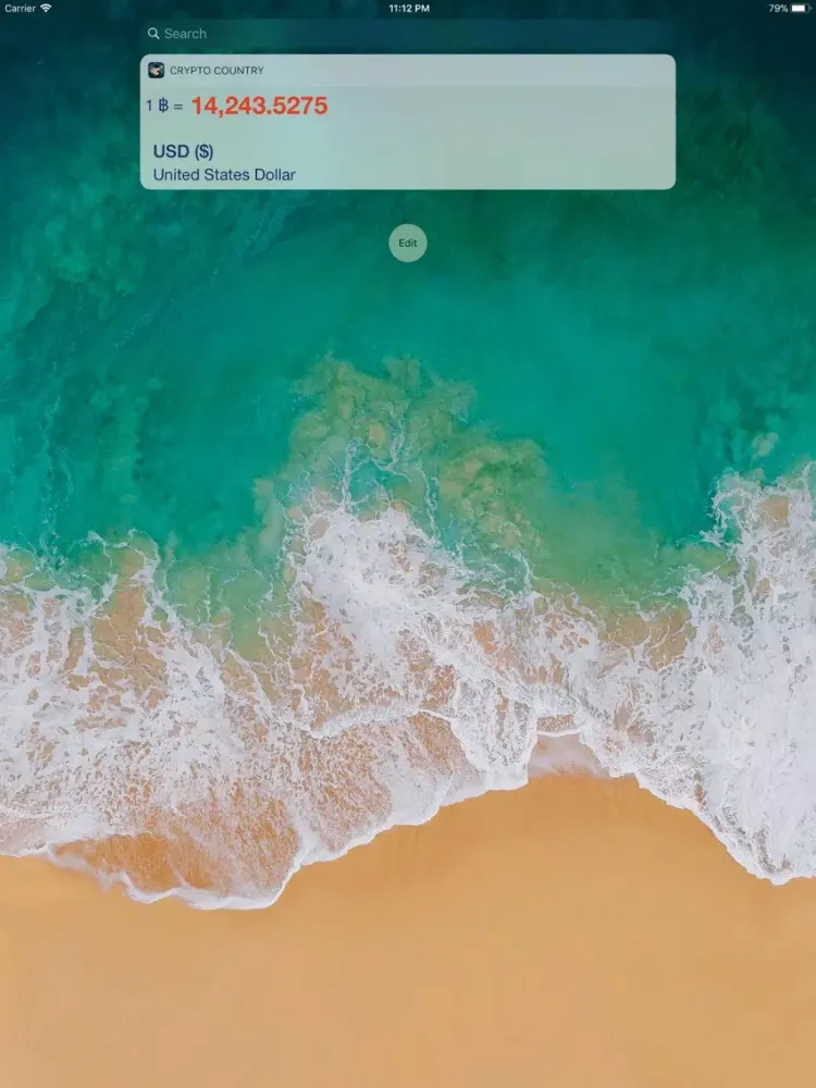 Ảnh chụp màn hình của Crypto Country iPad 