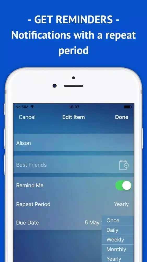 Captures d'écran de Tasks Done - to do list, checklists, reminder app