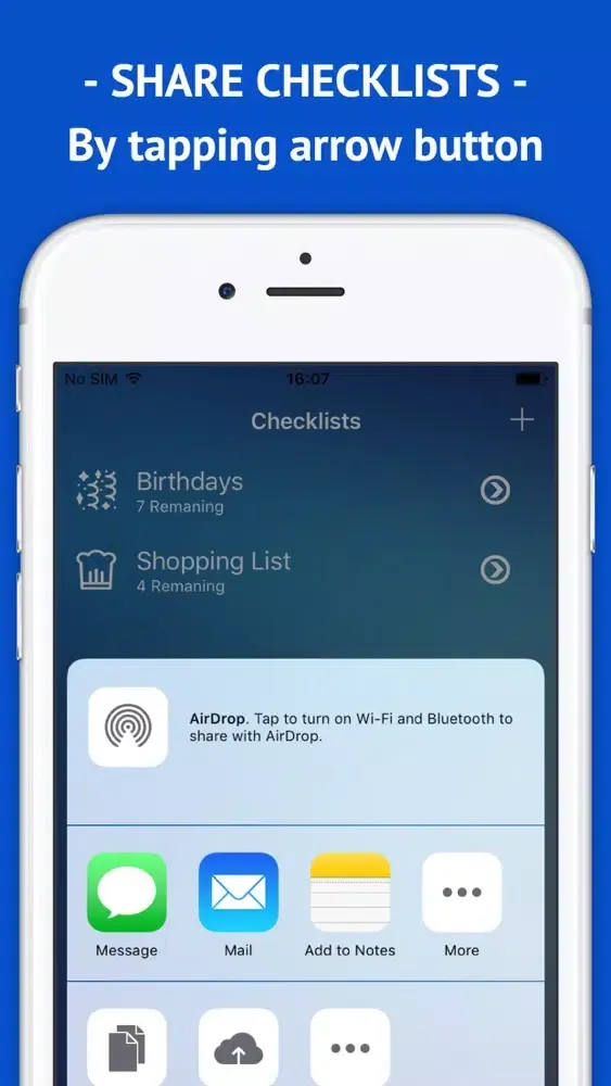 Captures d'écran de Tasks Done - to do list, checklists, reminder app