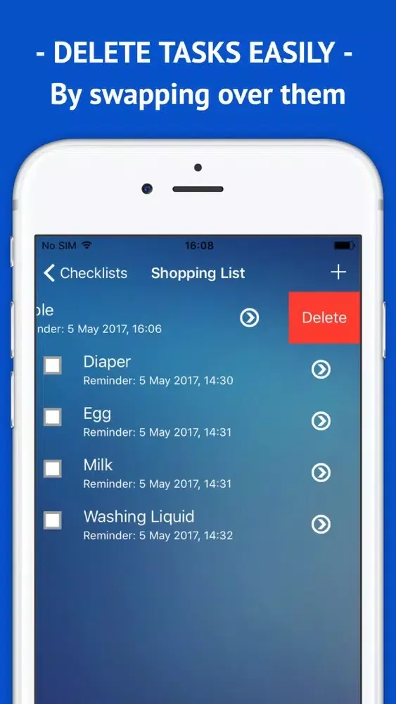 Captures d'écran de Tasks Done - to do list, checklists, reminder app