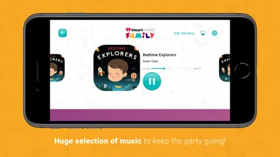 Ảnh chụp màn hình của iHeartRadio Family
