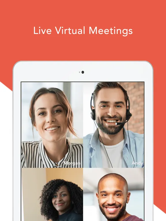 Tangkapan skrin iHello : Live Virtual Events iPad 
