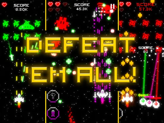 Capturas de tela do Arcadium - Space Shooter iPad 