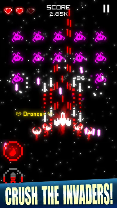 Capturas de tela do Arcadium - Space Shooter