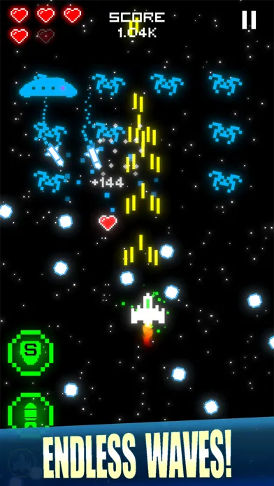 Capturas de tela do Arcadium - Space Shooter