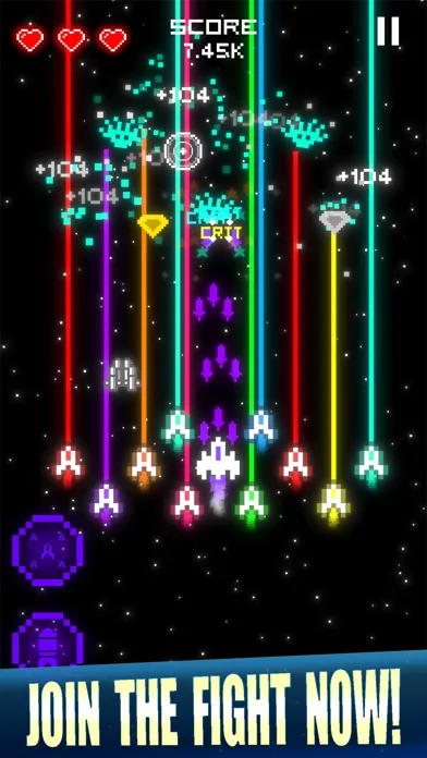 Capturas de tela do Arcadium - Space Shooter