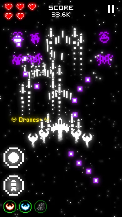Capturas de tela do Arcadium - Space Shooter