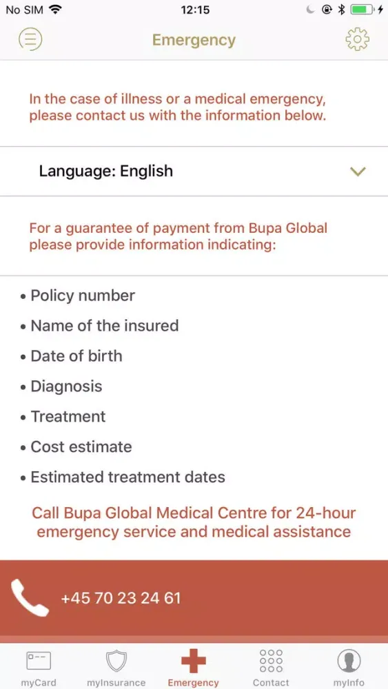 صور Bupa Global Travel myCard