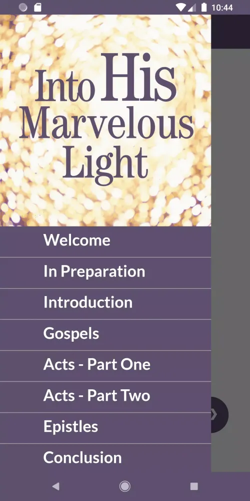 Into His Marvelous Light Screenshots