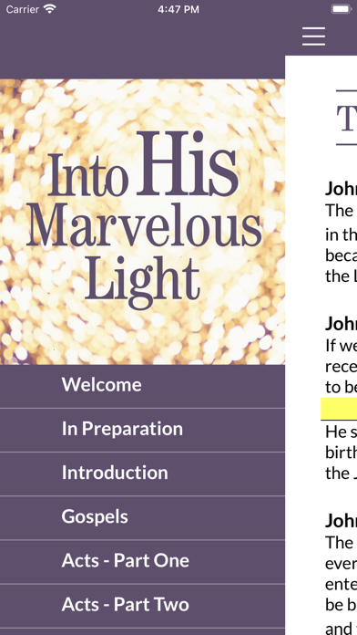 Capturas de pantalla de Into His Marvelous Light