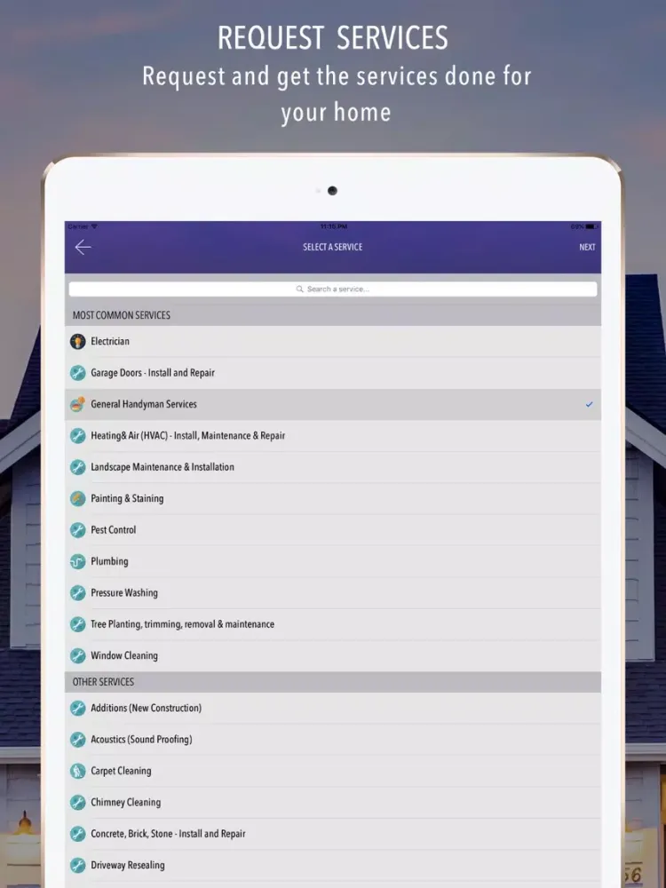 Capturas de tela do Atlanta Concierge iPad 